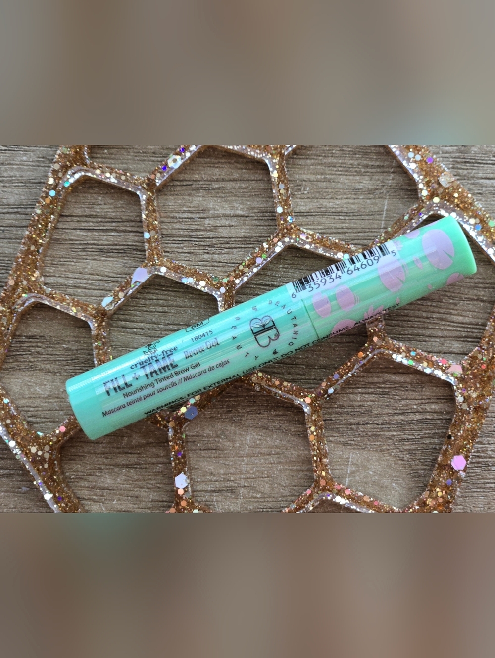 NIB Beautaniq Beauty Fill + Tame Brow Gel – Clear – Cruelty-Free